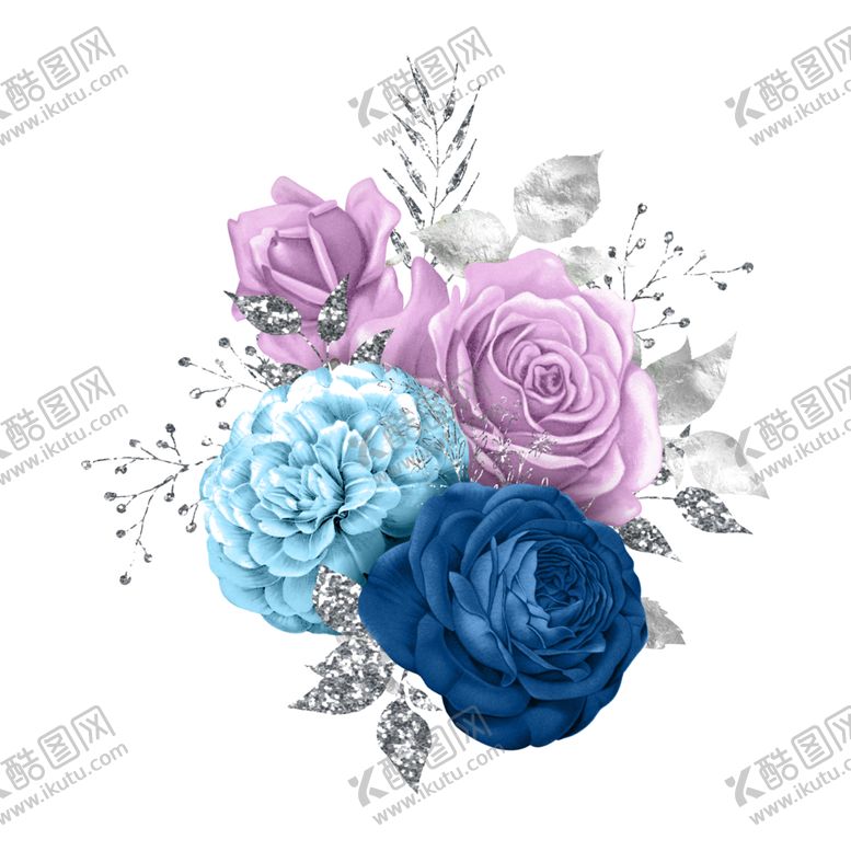 编号：49079810030922556733【酷图网】源文件下载-水彩花