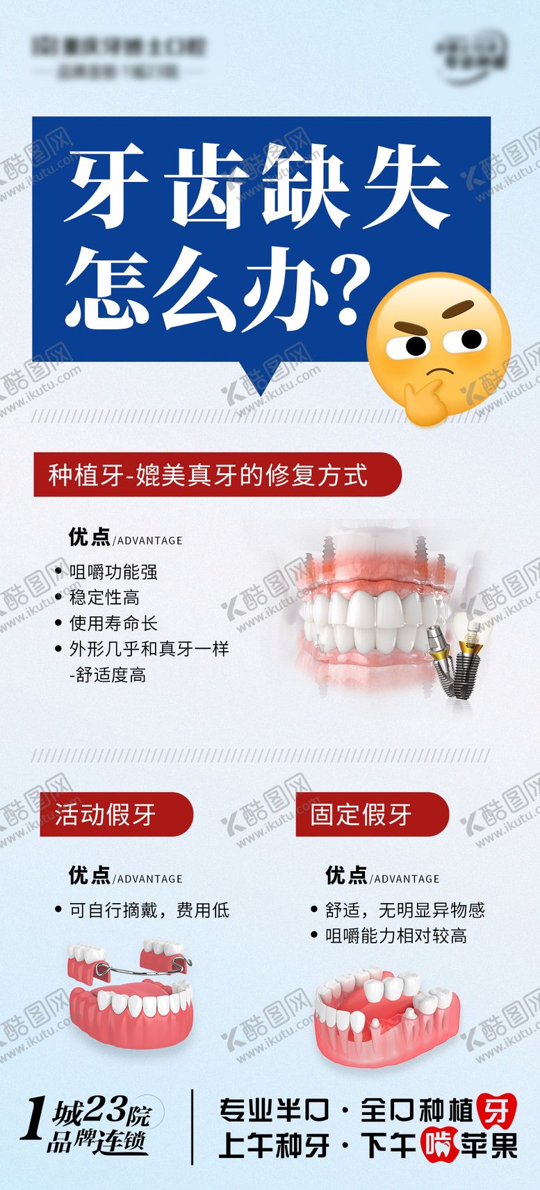 编号：95864502250301041988【酷图网】源文件下载-口腔科普海报