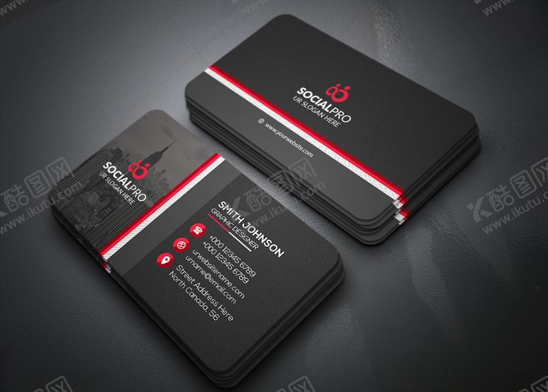 编号：48512009292129157108【酷图网】源文件下载-简约名片