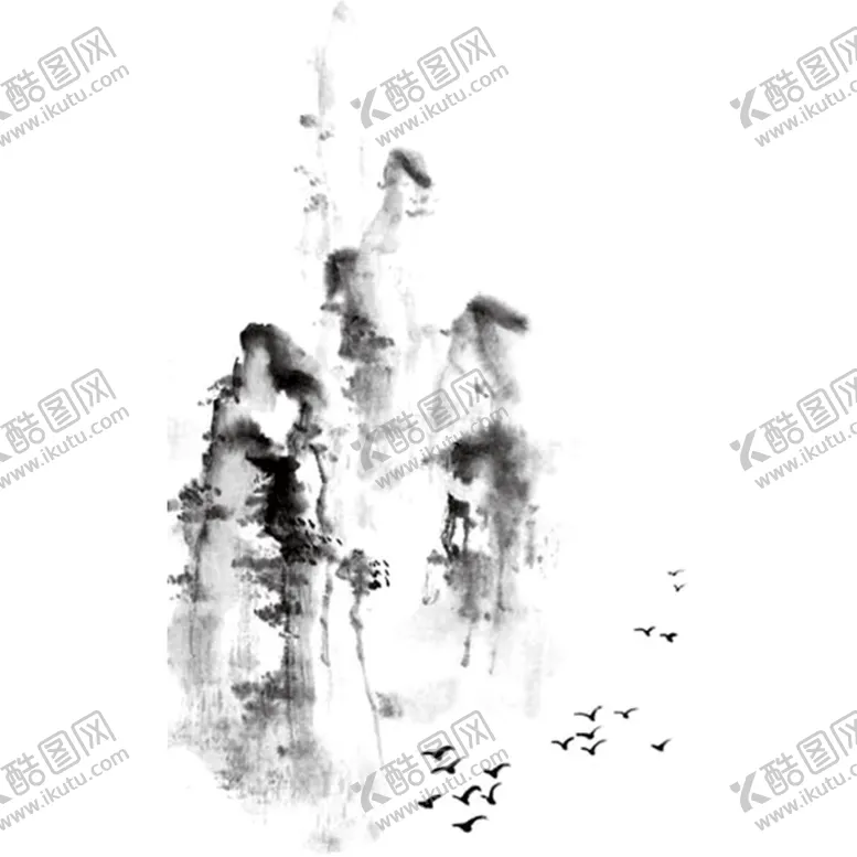 编号：83557506270803259469【酷图网】源文件下载-水墨山水