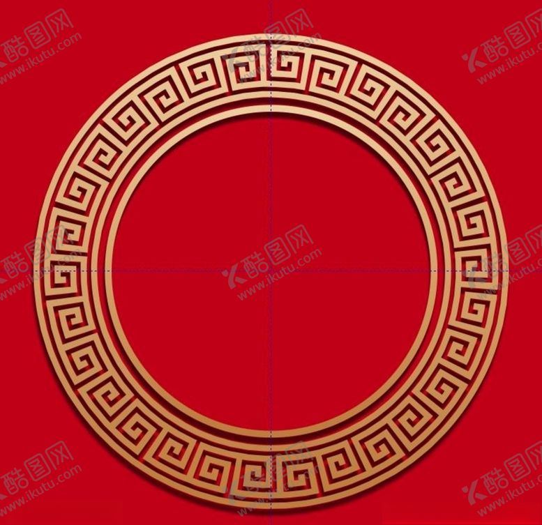 编号：19718509200418513317【酷图网】源文件下载-中国风边框金色