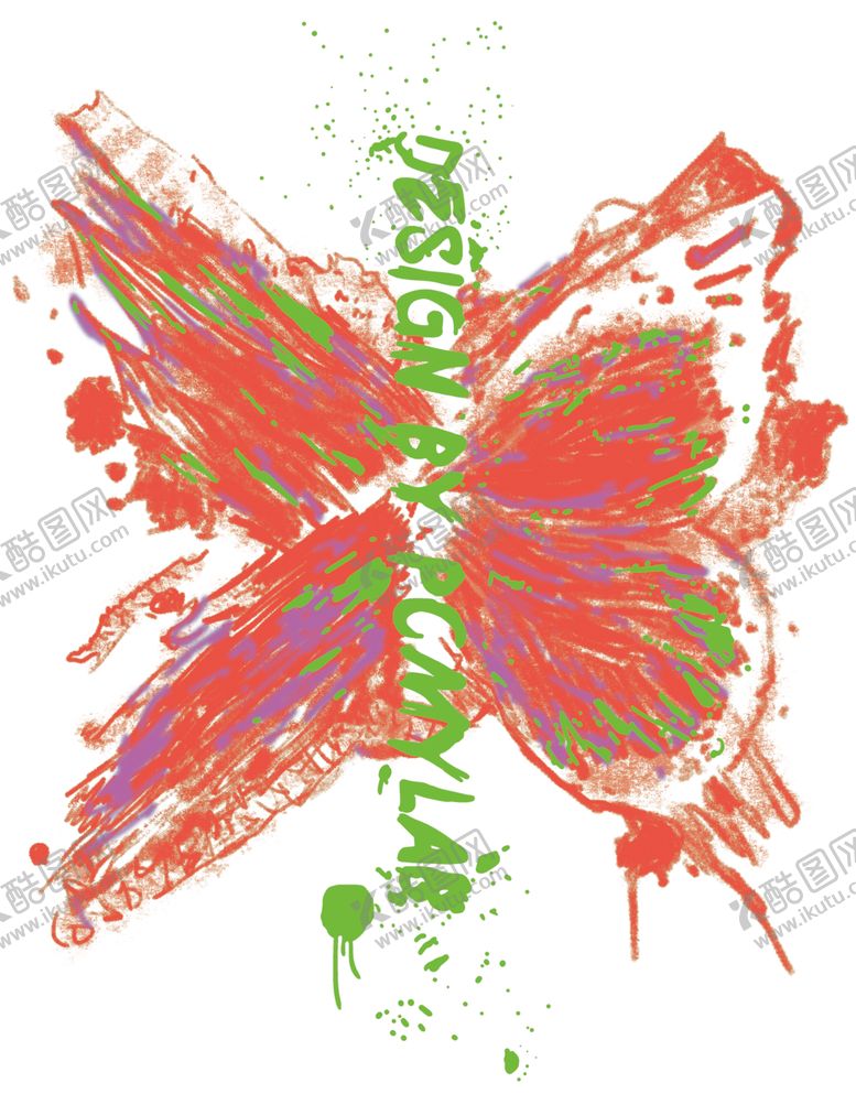 编号：67242109120140038782【酷图网】源文件下载-蝴蝶扎染蝴蝶裁片
