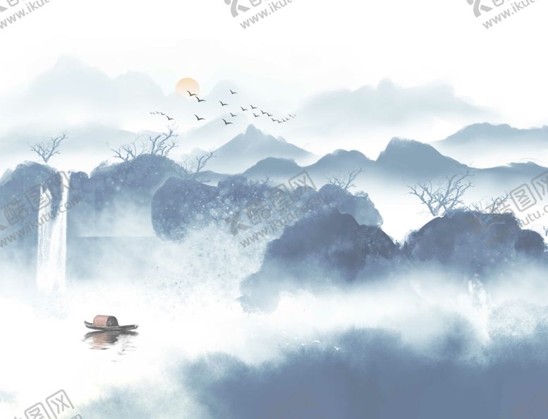 编号：80873509090138148244【酷图网】源文件下载-水墨背景板