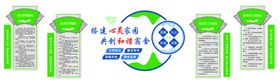 宿舍文化墙明礼仪形象校园