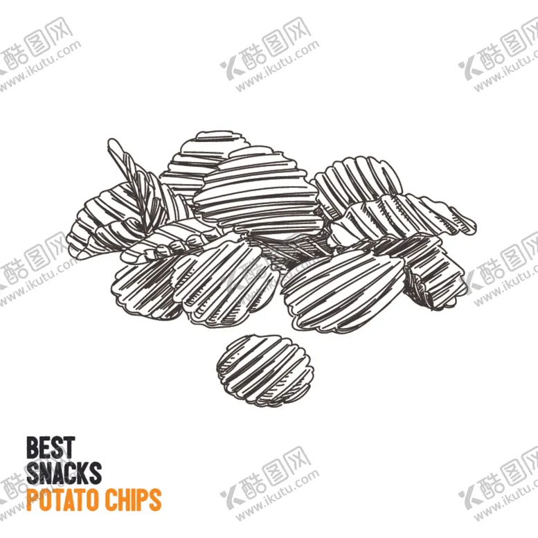 编号：66366501252319119276【酷图网】源文件下载-西餐美食元素插画矢量