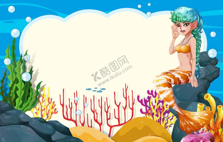 编号：50327707040300068646【酷图网】源文件下载-美人鱼