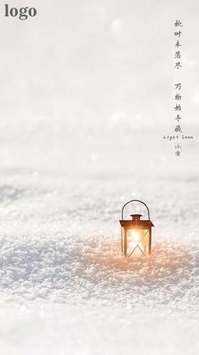 编号：95346209261722322650【酷图网】源文件下载-小雪海报