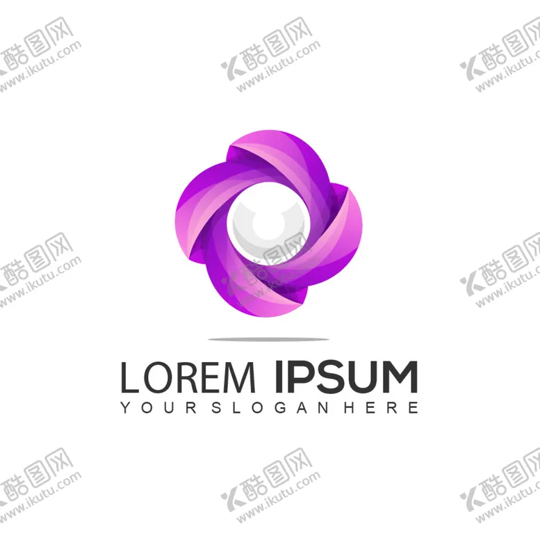 编号：51820609191337001932【酷图网】源文件下载-立体渐变logo 