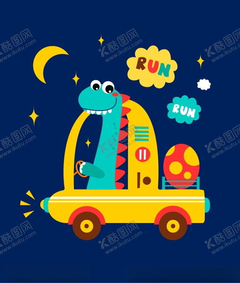 编号：65028002152137002121【酷图网】源文件下载-卡通恐龙图案