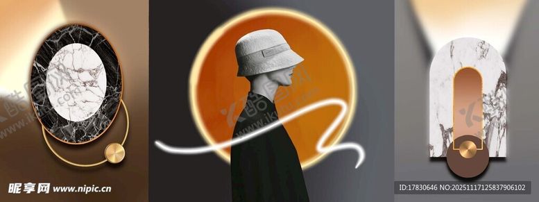 编号：96626111202042096134【酷图网】源文件下载-复古风格装饰艺术摆件