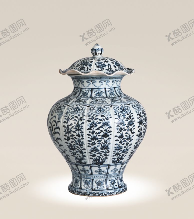 编号：85316710071204318167【酷图网】源文件下载-花卉荷叶盖罐