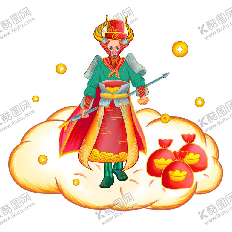编号：12671506191317546902【酷图网】源文件下载-卡通牛形象