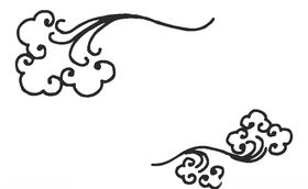 镂空花图案屏风雕边