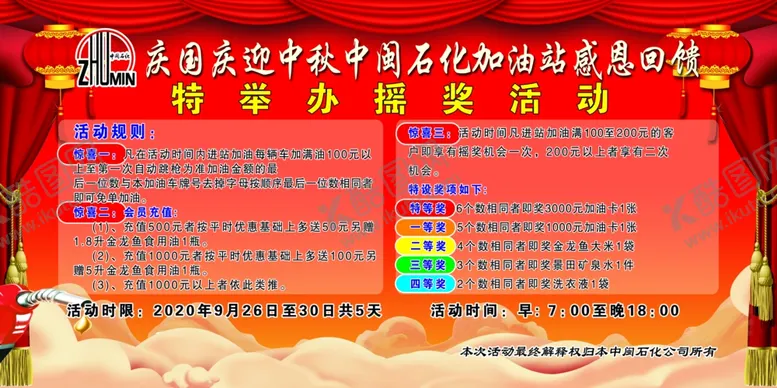 编号：10703706302329091419【酷图网】源文件下载-加油站展板