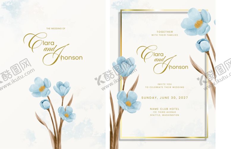 编号：25137010051250312555【酷图网】源文件下载-清新花卉贺卡