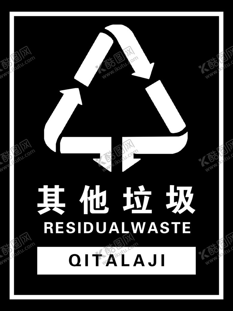 编号：41422701262225051904【酷图网】源文件下载-垃圾分类标识