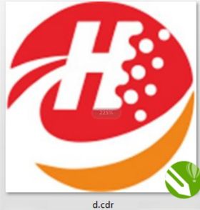 H形状精美LOGO设计广