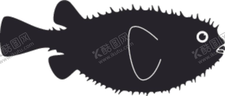 编号：60821710250641102070【酷图网】源文件下载-海洋生物系列河鲀