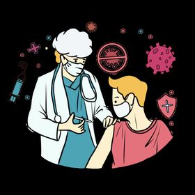 戴口罩打针健康码疫苗接种须知接种指南