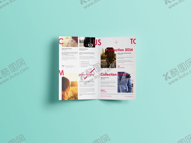 编号：72428109220008233499【酷图网】源文件下载-折页样机