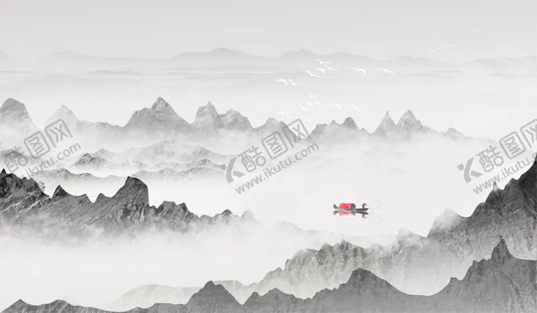 编号：83069206272013128026【酷图网】源文件下载-水墨山水