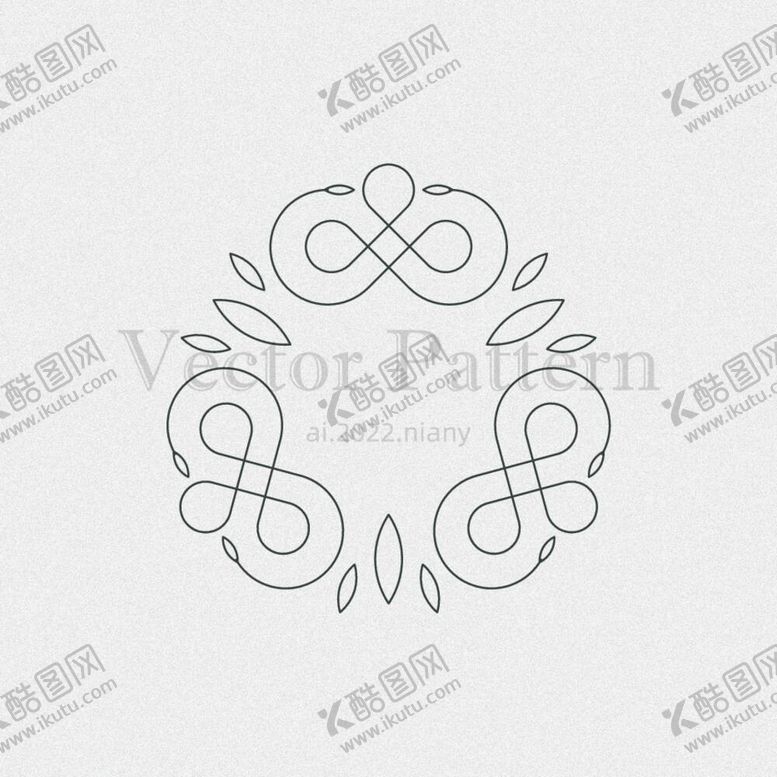 编号：29546709241611469327【酷图网】源文件下载-矢量AI装饰花纹图案