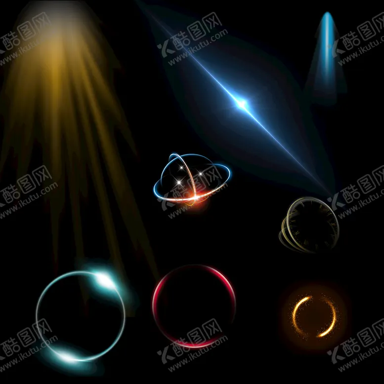 编号：85174609140157162046【酷图网】源文件下载-光线光圈斑点星光