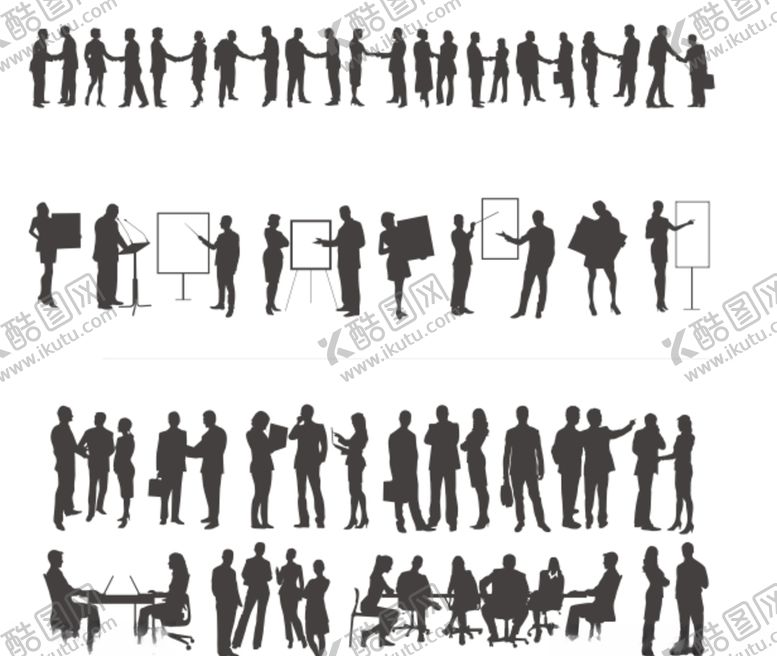 编号：37882909160454338422【酷图网】源文件下载-人物剪影