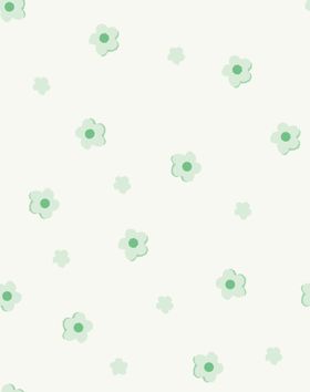 浅绿色花朵图案背景