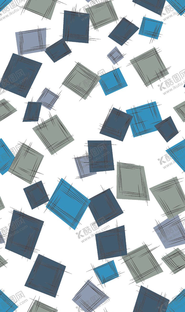 编号：73362510210724193674【酷图网】源文件下载-格子印花