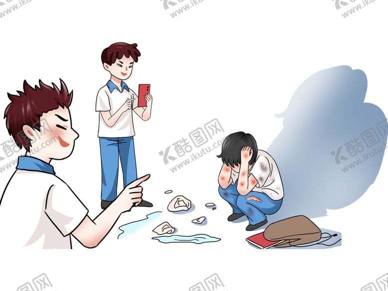 编号：74767301270345241211【酷图网】源文件下载-校园暴力插图
