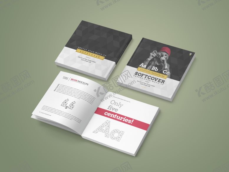 编号：97679610060551134864【酷图网】源文件下载-书籍样机