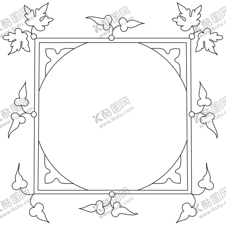 编号：50509207072325111211【酷图网】源文件下载-边框花纹纹样纹理花边