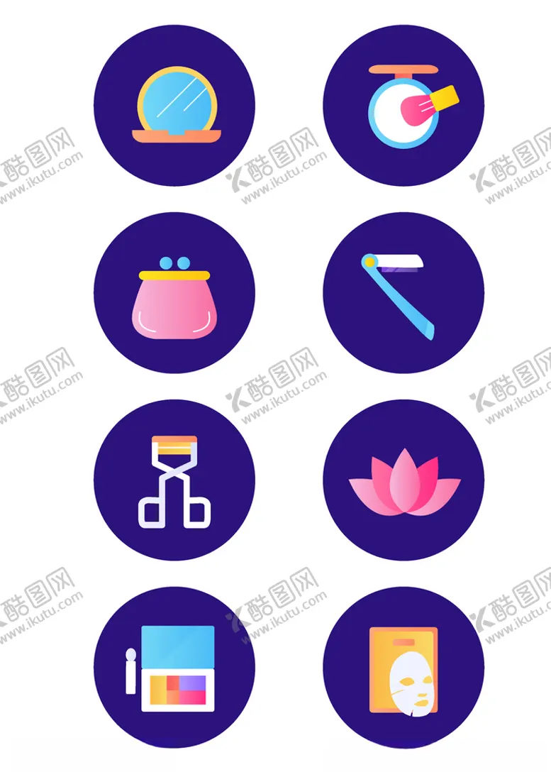 编号：62192703160023126226【酷图网】源文件下载-化妆护肤工具