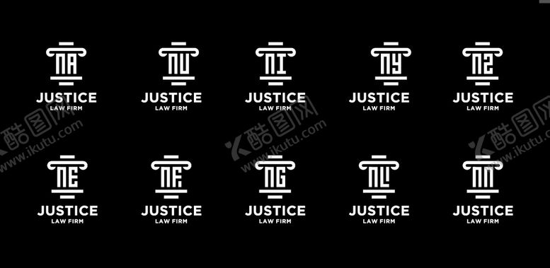 编号：23813811210548162688【酷图网】源文件下载-罗马柱LOGO