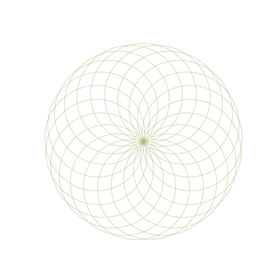 圆环底纹线条正弦线彩色抽象