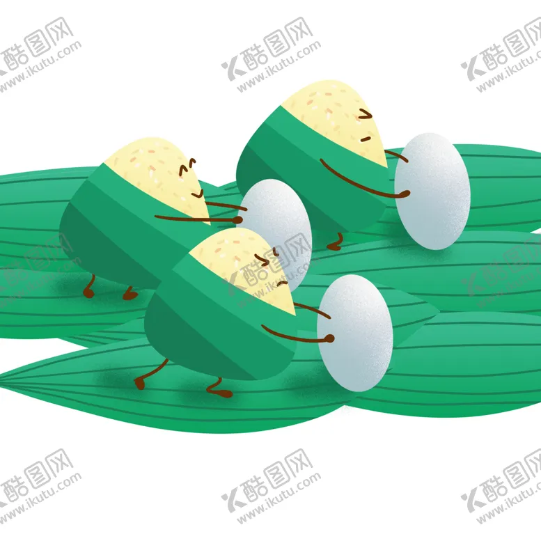 编号：61518507020727473303【酷图网】源文件下载-粽子运动会