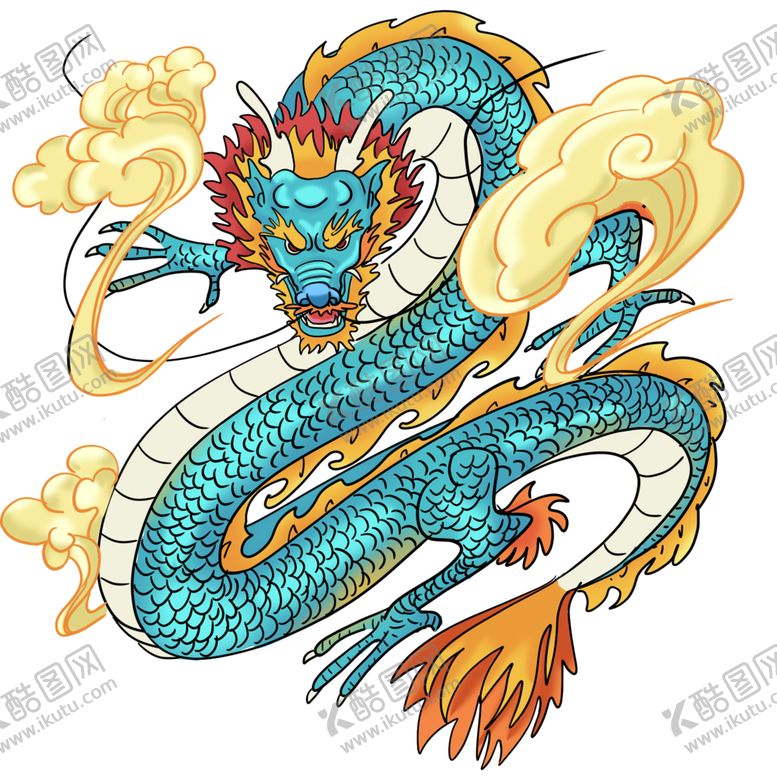 编号：73308005100731444100【酷图网】源文件下载-国潮龙