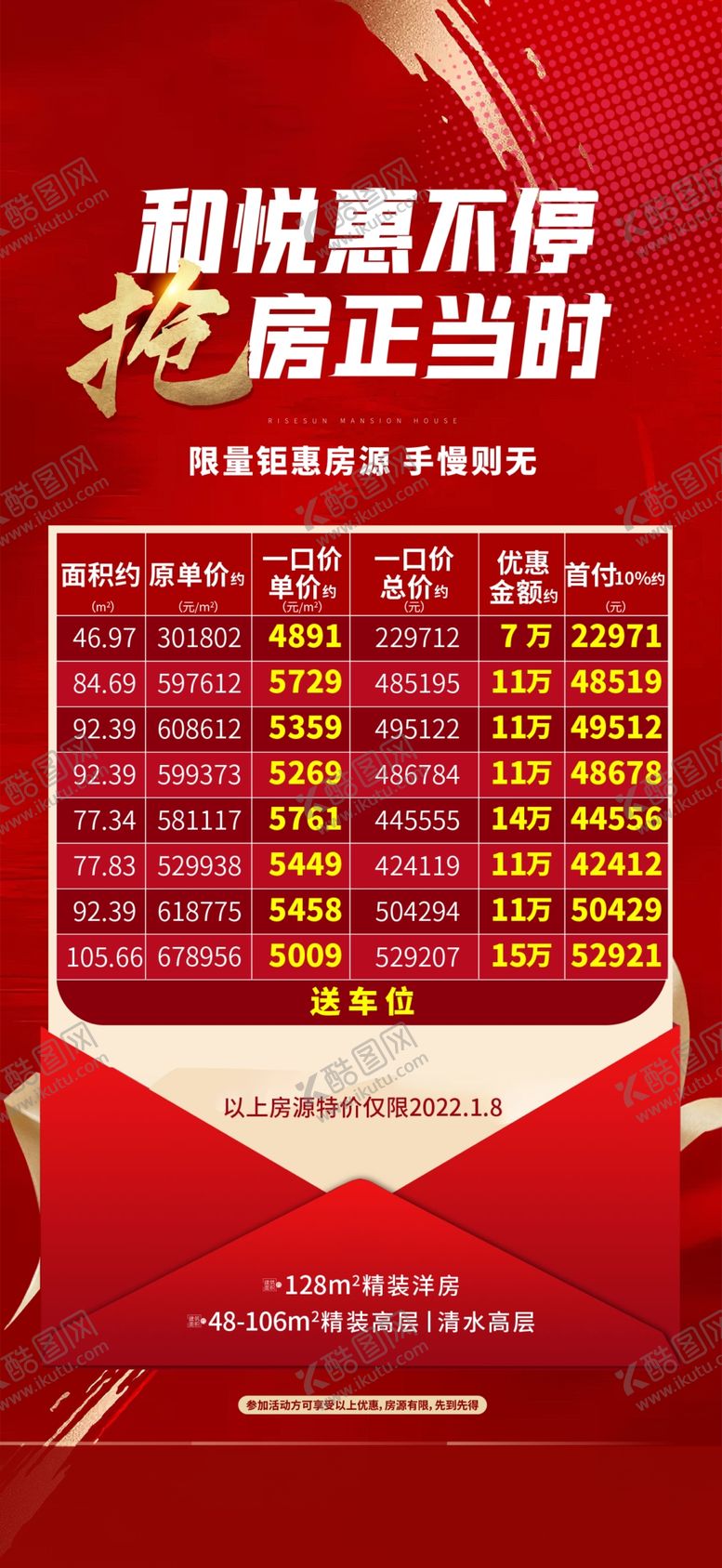编号：33980110221900417287【酷图网】源文件下载-特价房 热销 信封
