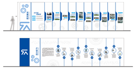 企业文化墙背景板