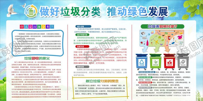 编号：64700705041758139824【酷图网】源文件下载-做好垃圾分类