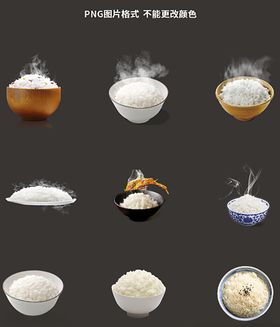 白米饭素材
