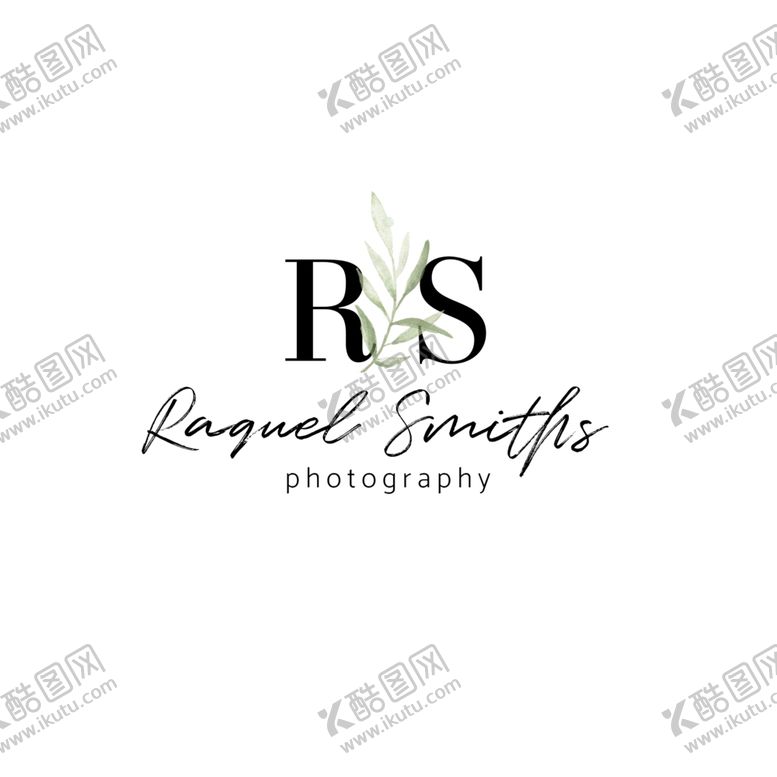 编号：79175309191448172524【酷图网】源文件下载-字母logo植物rs小清新