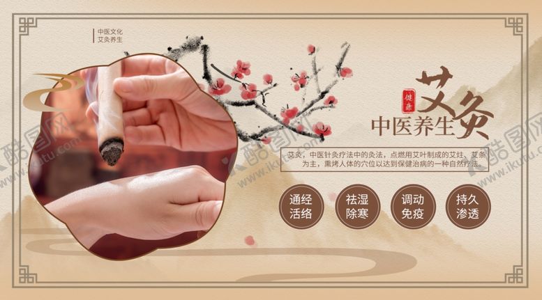 编号：24184301141715093073【酷图网】源文件下载-中式养生海报