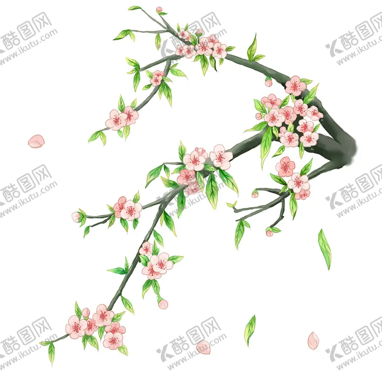 编号：60924809130033047309【酷图网】源文件下载-桃花枝