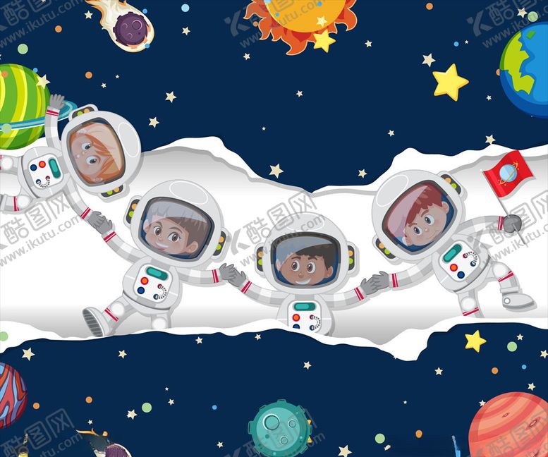 编号：96610209240241522018【酷图网】源文件下载-宇航员