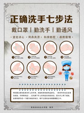七步洗手法