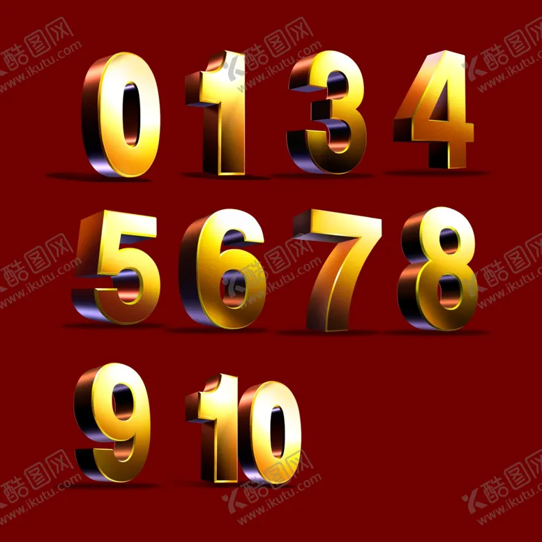 编号：67819709141957248898【酷图网】源文件下载-倒计时数字