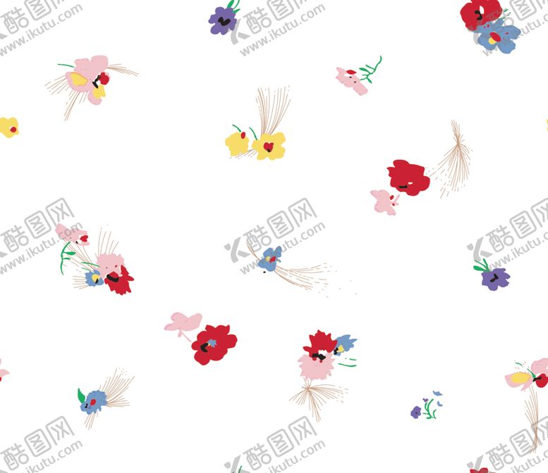 编号：40330610010802112943【酷图网】源文件下载-抽象碎花