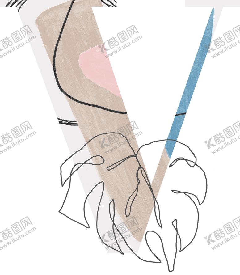 编号：80888709241111436410【酷图网】源文件下载-花纹字母